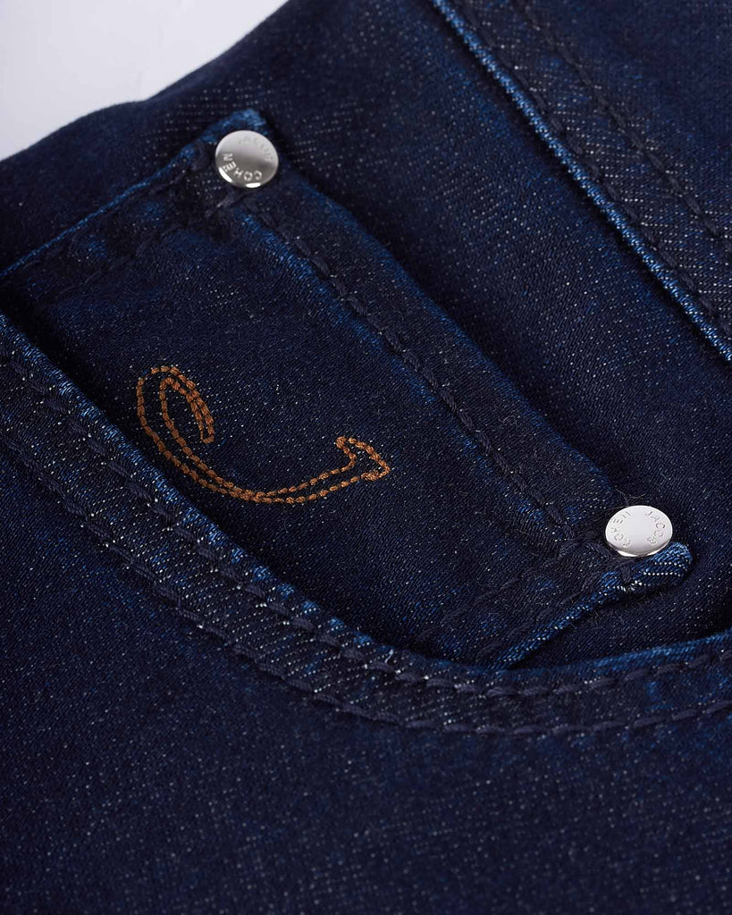 Dark Bard Jeans Blå