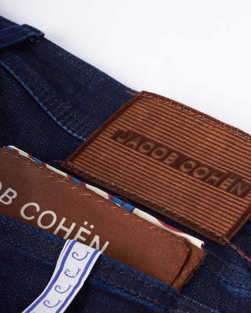 Dark Bard Jeans Blå