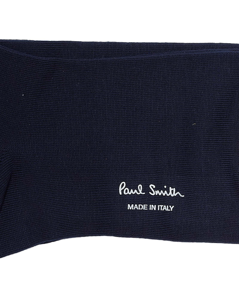 Sock Camera Emb Blå