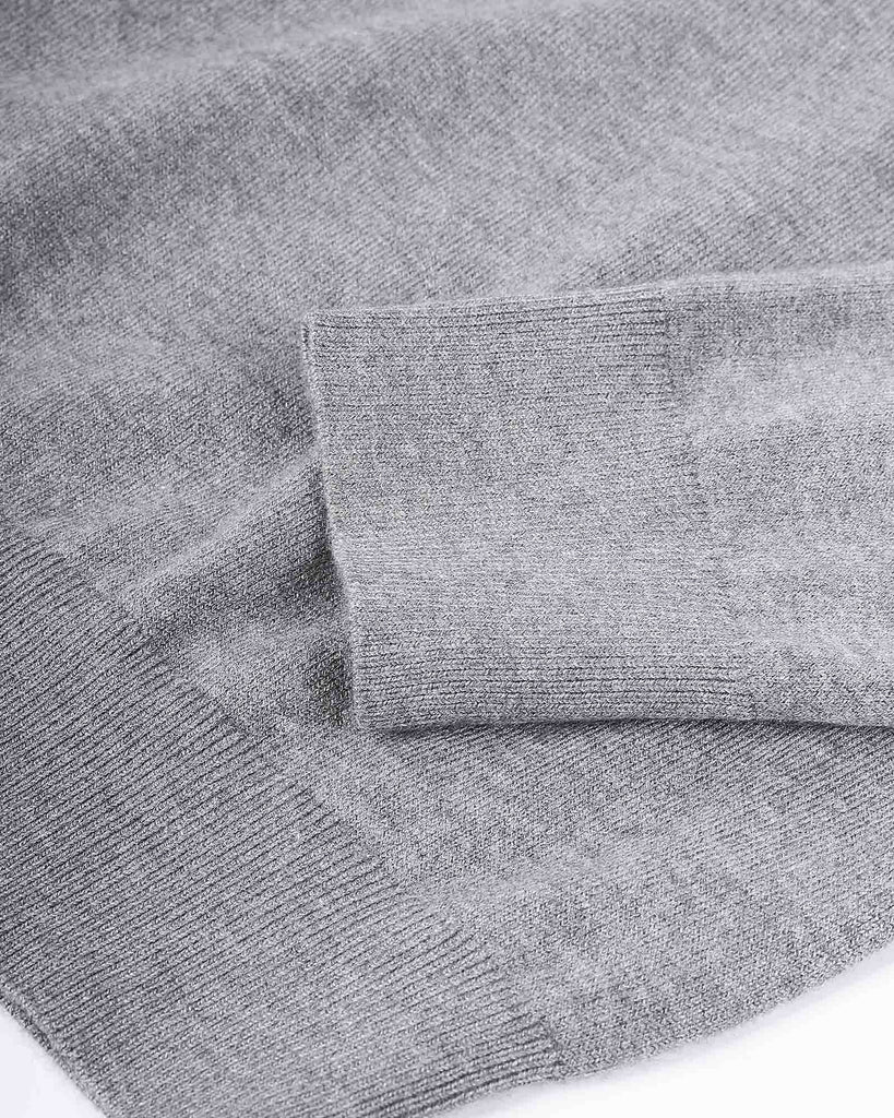 Lupetto Mezza Zip Grå