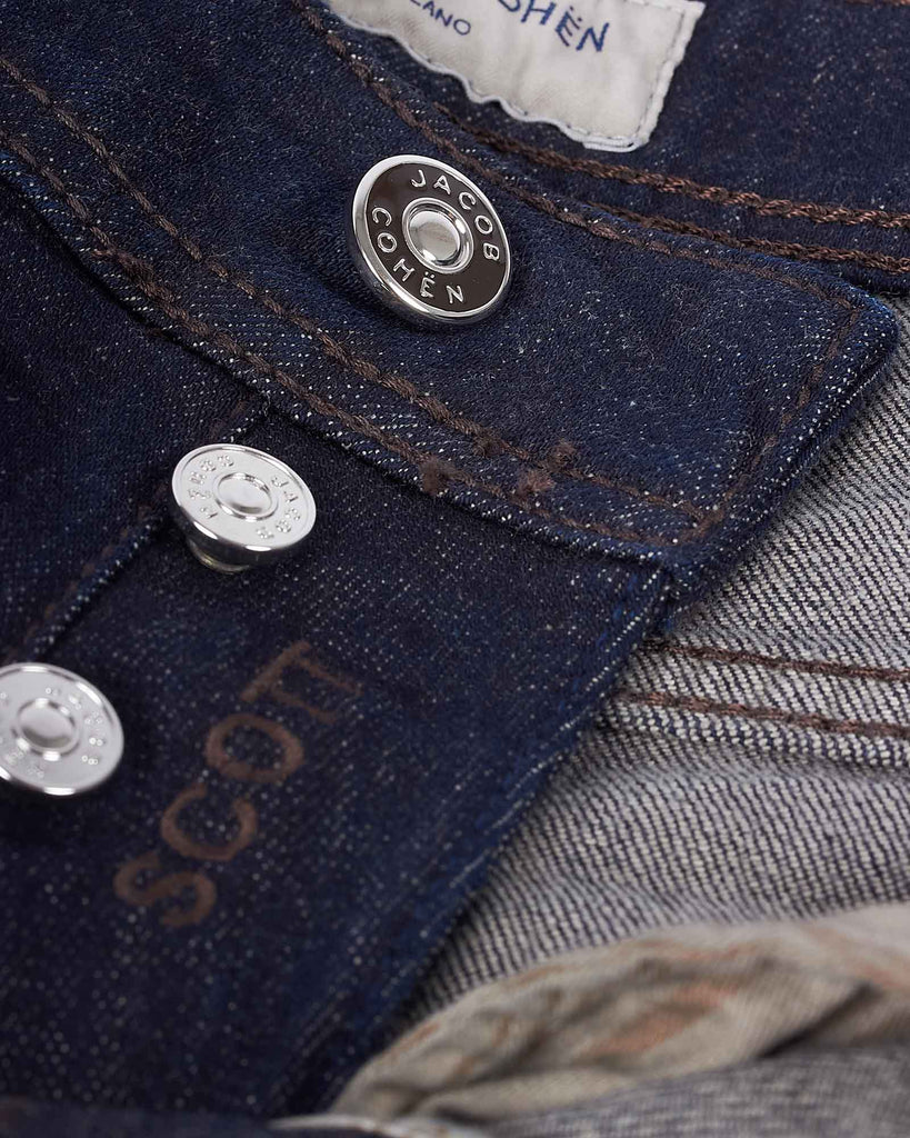 Scott Dark Jeans Blå