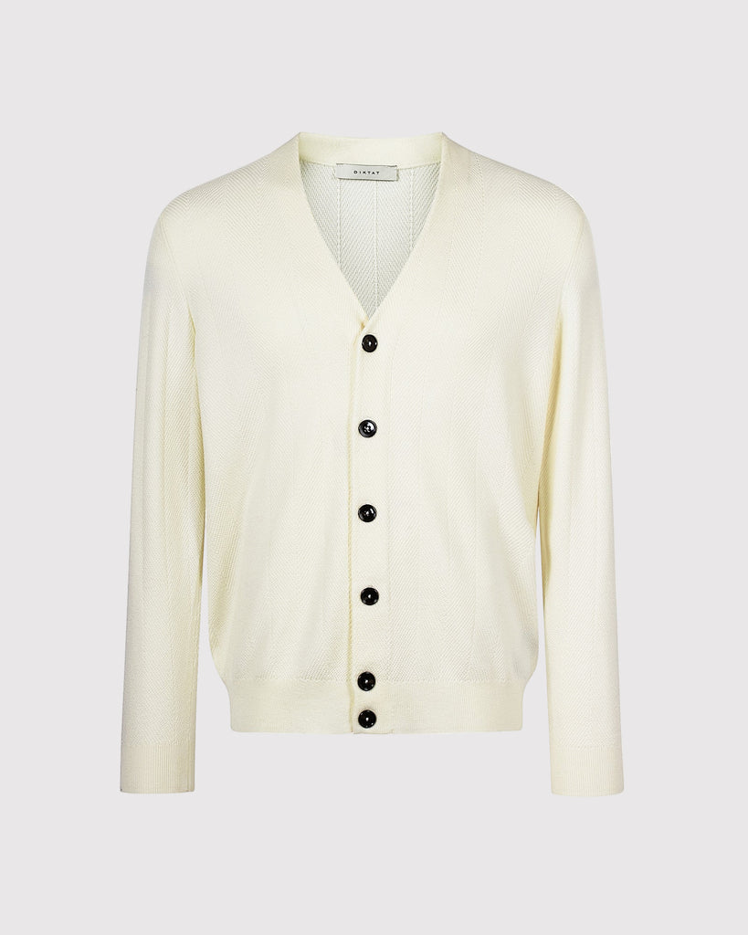 Cardigan Punto Creme