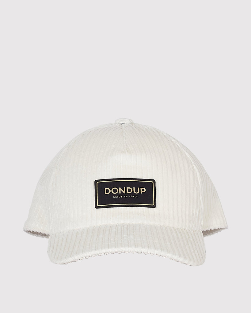 Dondup Fløjl Cap Hvid
