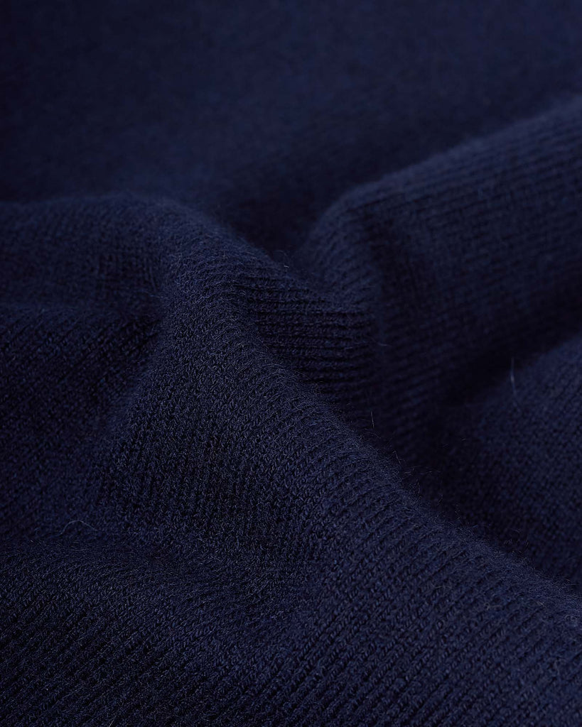 Lupetto Mezza Zip Blå