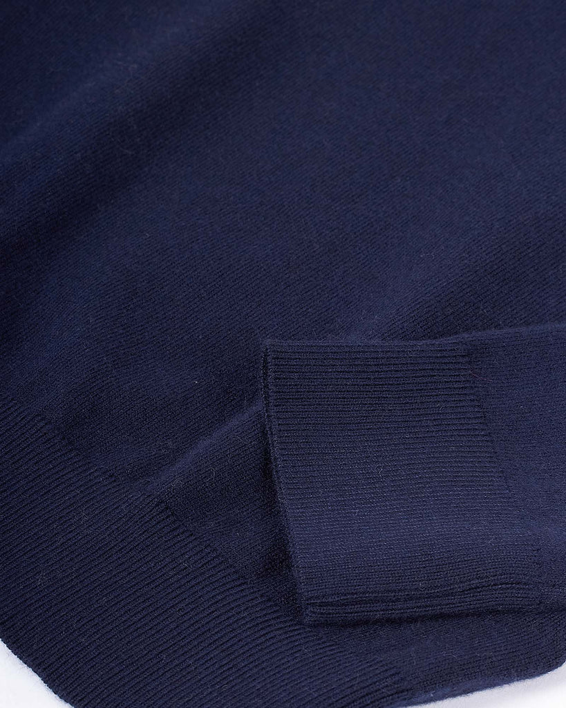 Lupetto Mezza Zip Blå