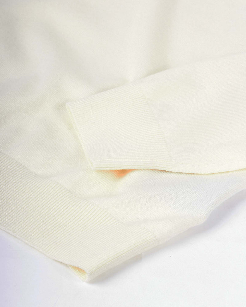 Lupetto Mezza Zip Creme