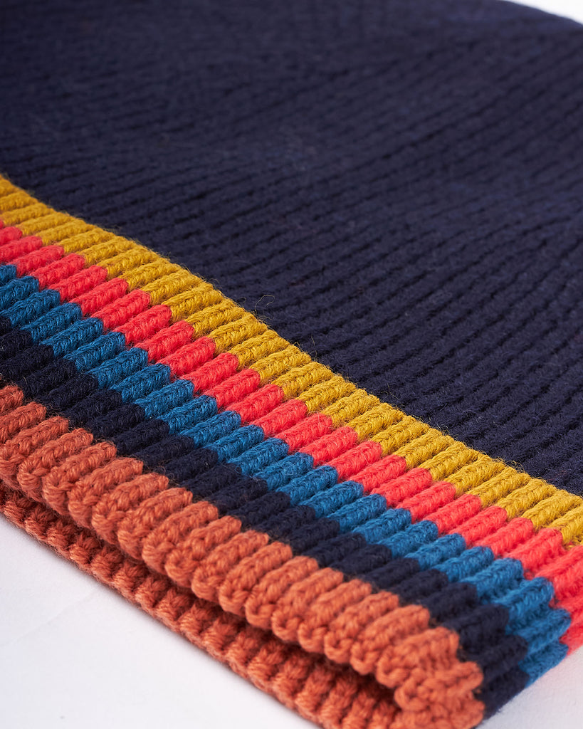 Beanie Artist Rib Blå