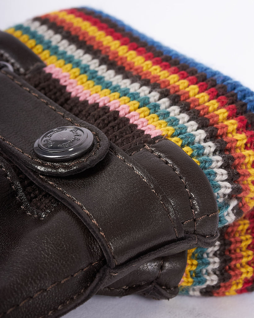 Glove Signature Cuff Brun