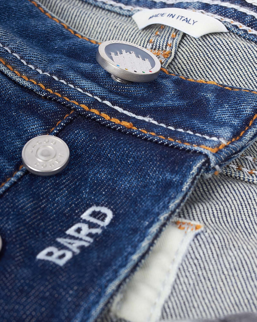 Milano Cortina Jeans Blå