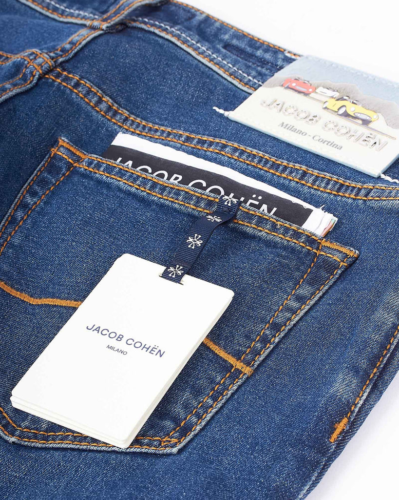 Milano Cortina Jeans Blå