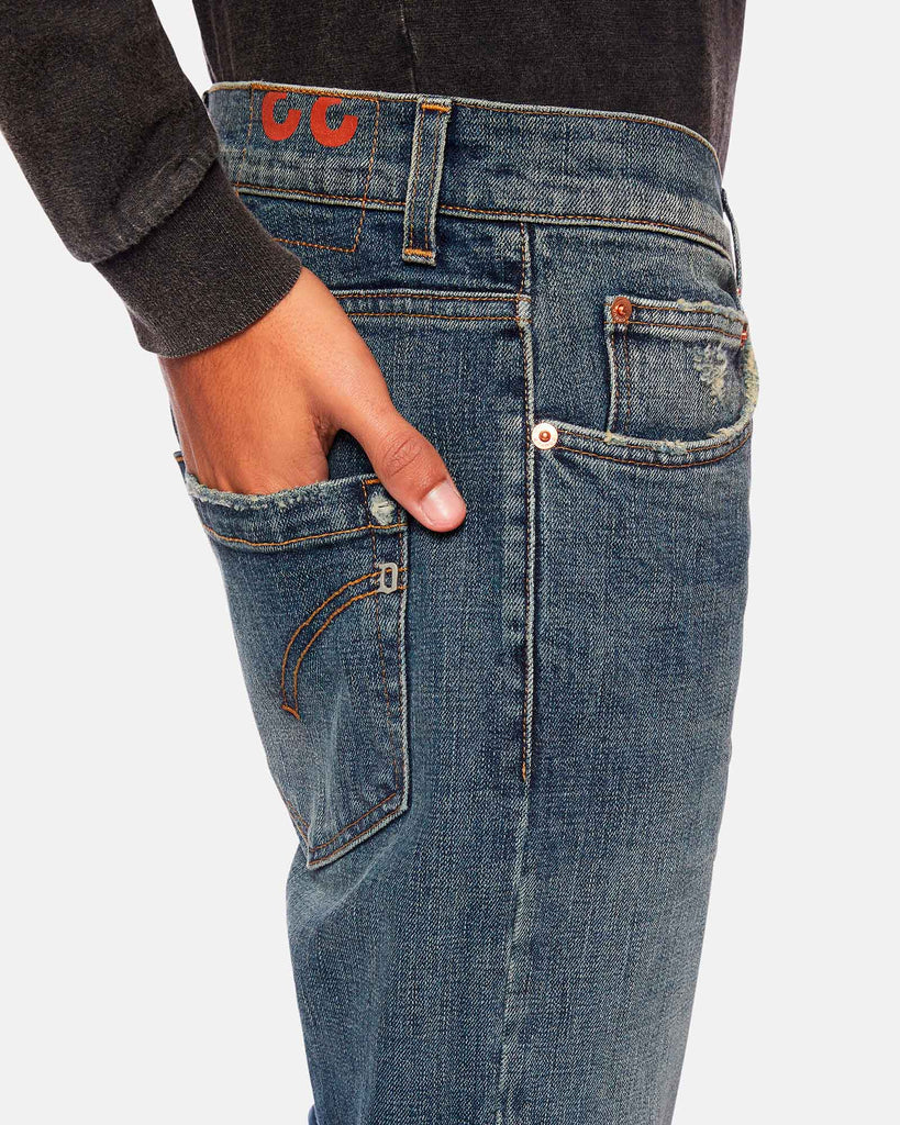 Mius Jeans Vasket Blå