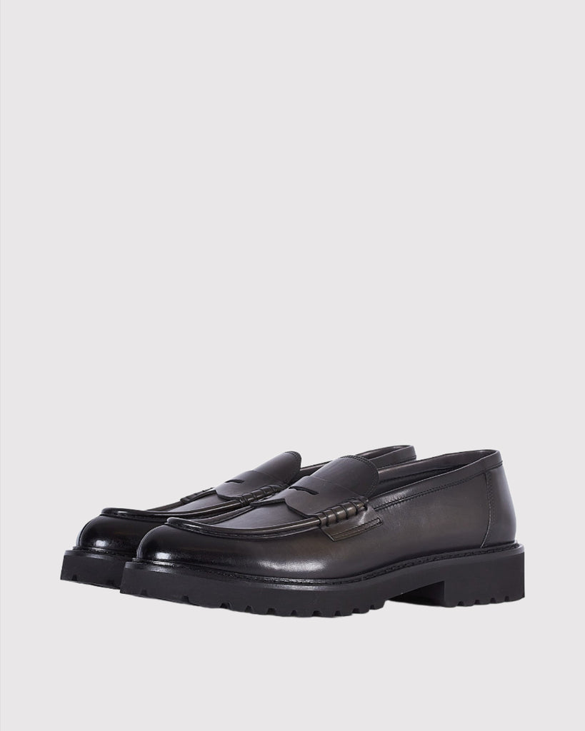 Mocassino Adler Grafite Sort