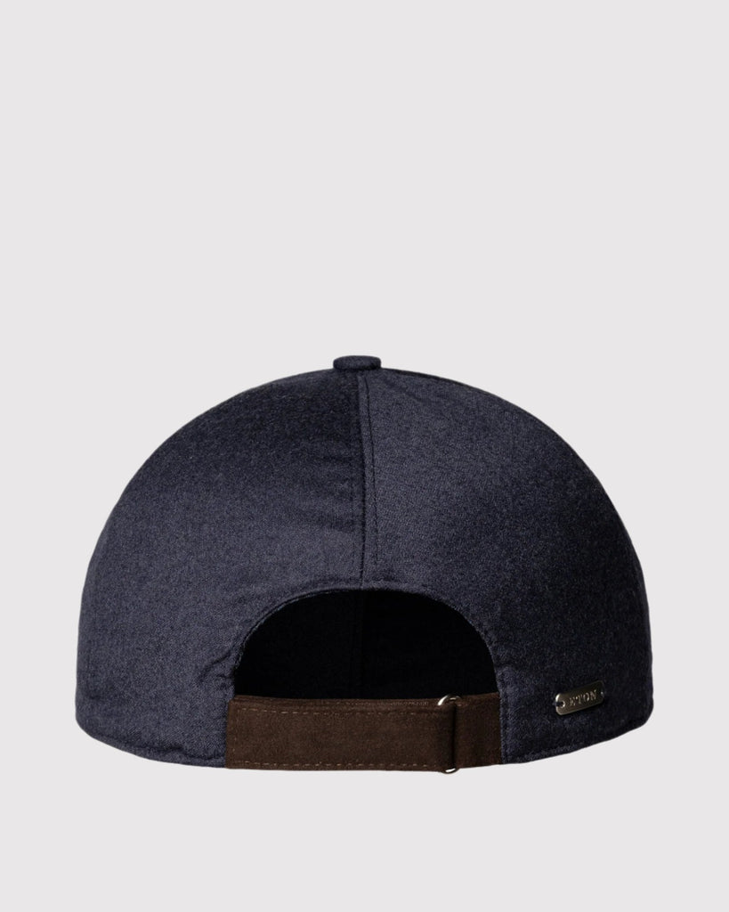 Brushed Wool Cap Blå