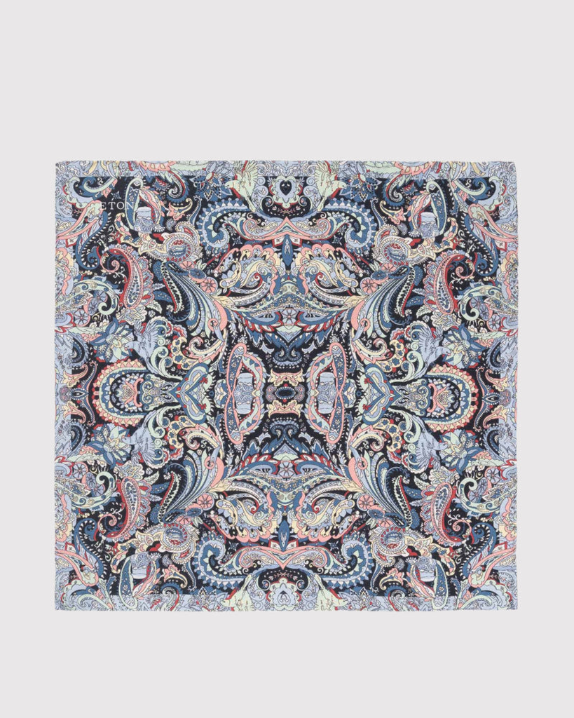 Paisley Pocket Square Multi