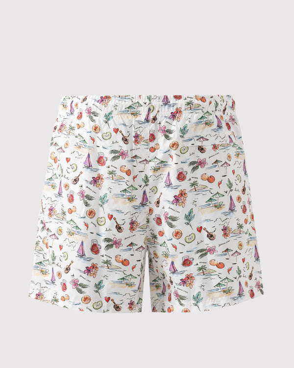 Summer Swim Shorts Hvid