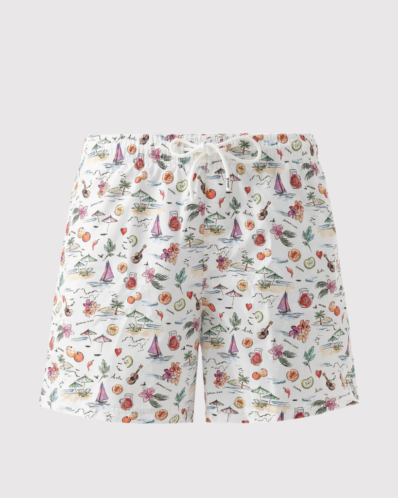 Summer Swim Shorts Hvid