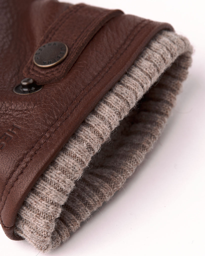 Utsjo Handsker Chestnut Brun