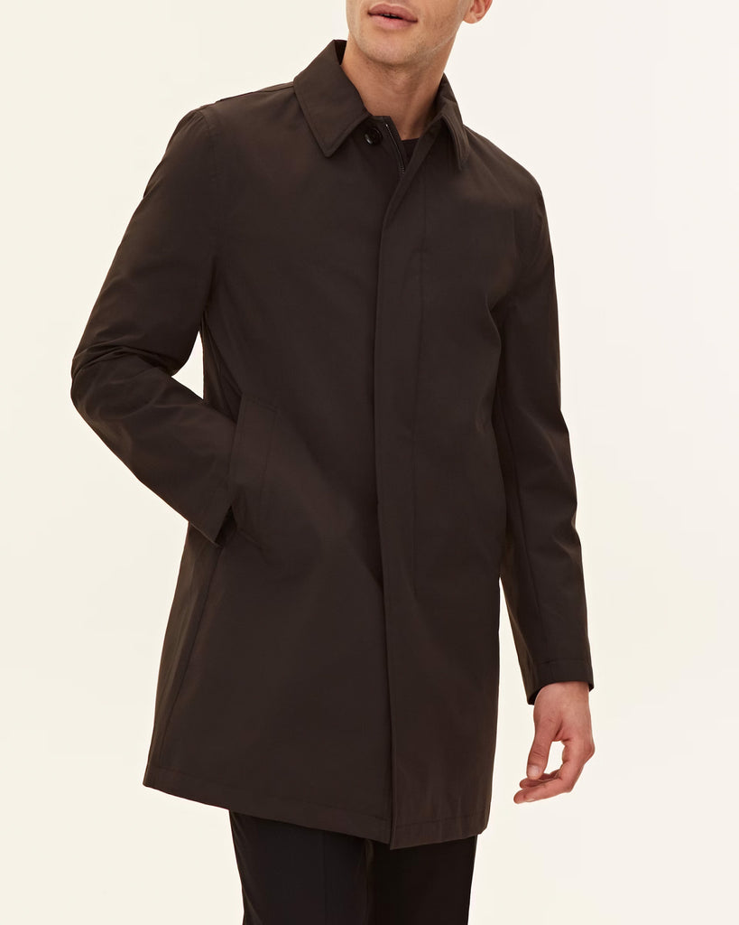 Car Coat Stretch Brun