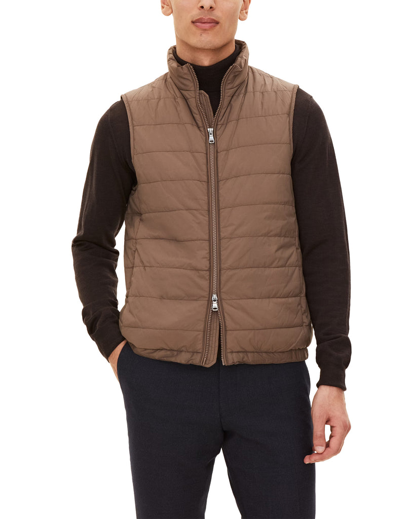 Padded Liner Vest Brun
