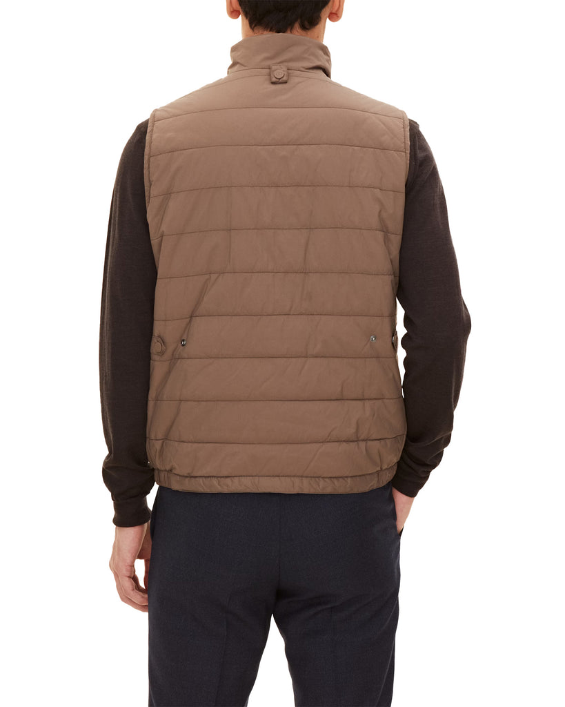 Padded Liner Vest Brun