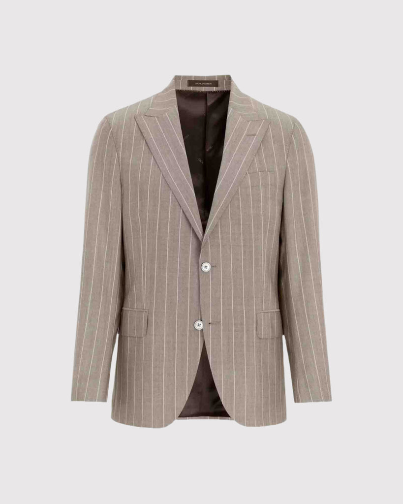 Faron Blazer 130 Stripe Brun