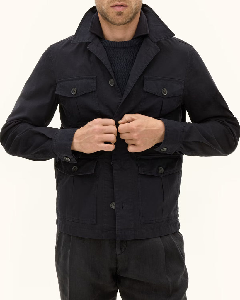 Safari Shirt Blå