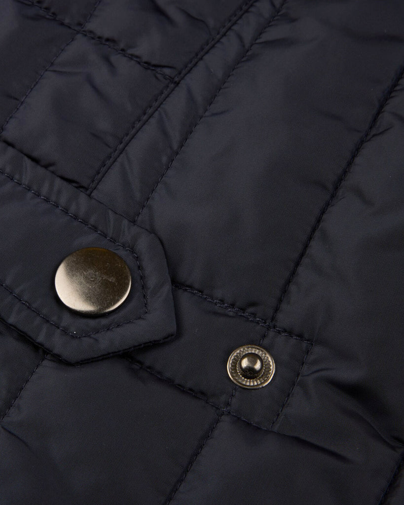 Quilted Vest Blå