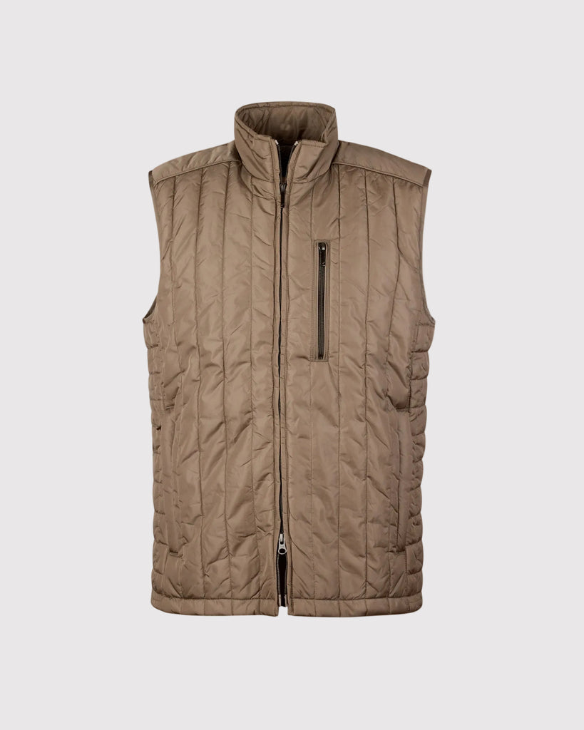 Quilted Vest Grå
