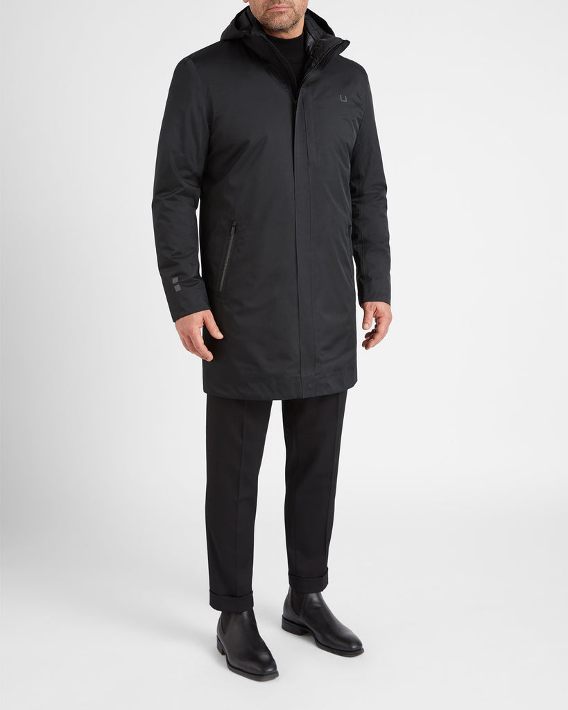 Black Storm Coat Sort