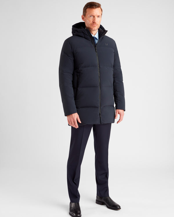 Titan Down Parka Blå