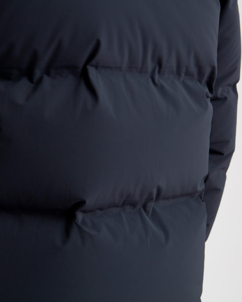 Titan Down Parka Blå