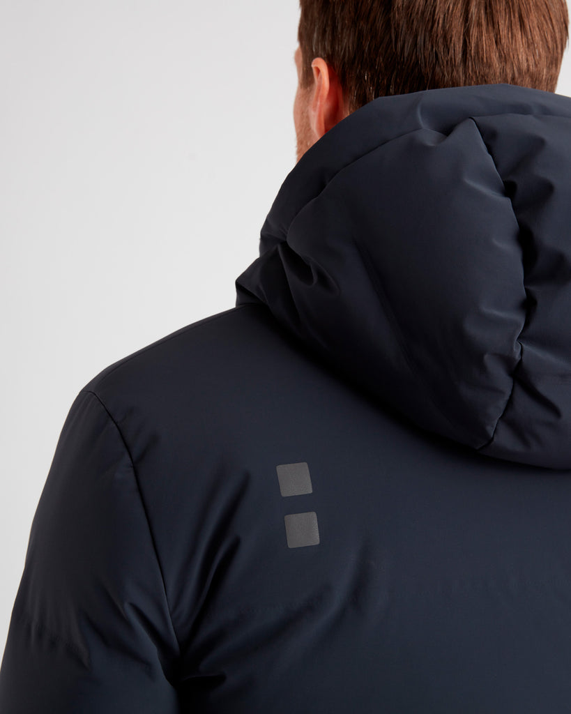 Titan Down Parka Blå