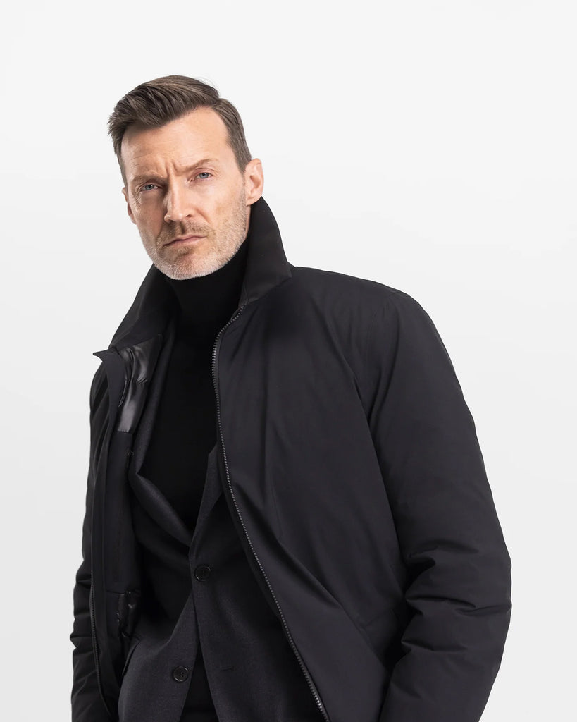 Quantum Down Coat Blå