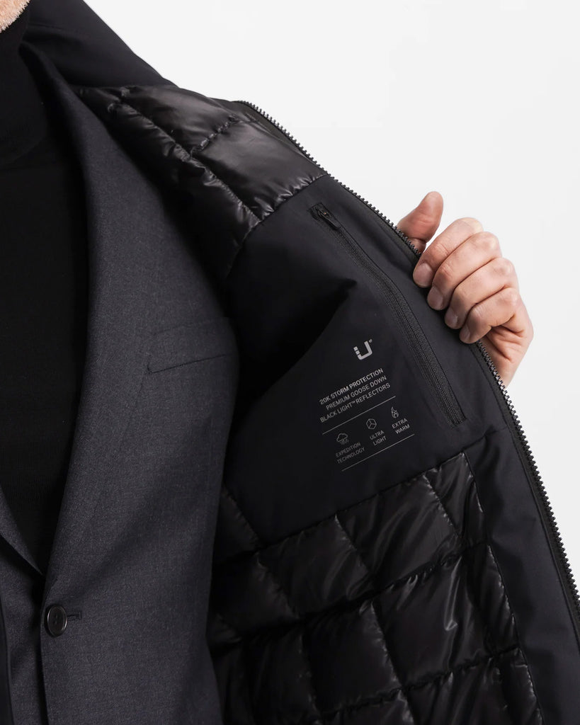 Quantum Down Coat Blå