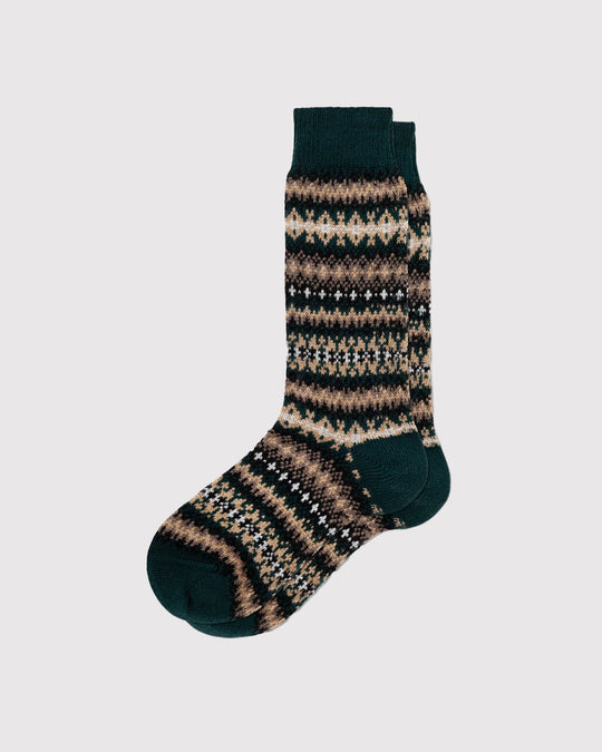 Ambrose Cashmere Sock Grøn