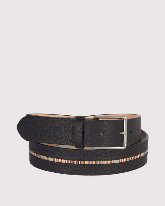 Calf Stripe Belt Sort