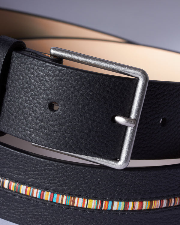 Calf Stripe Belt Sort