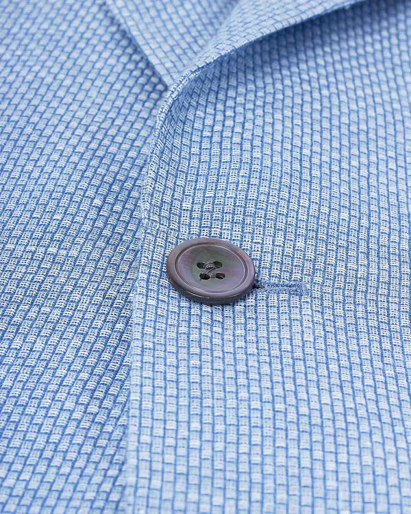 Ferry Blazer Chambray Blå