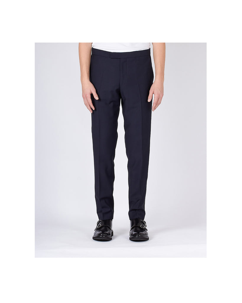 Denz Tuxedo Trousers Blå