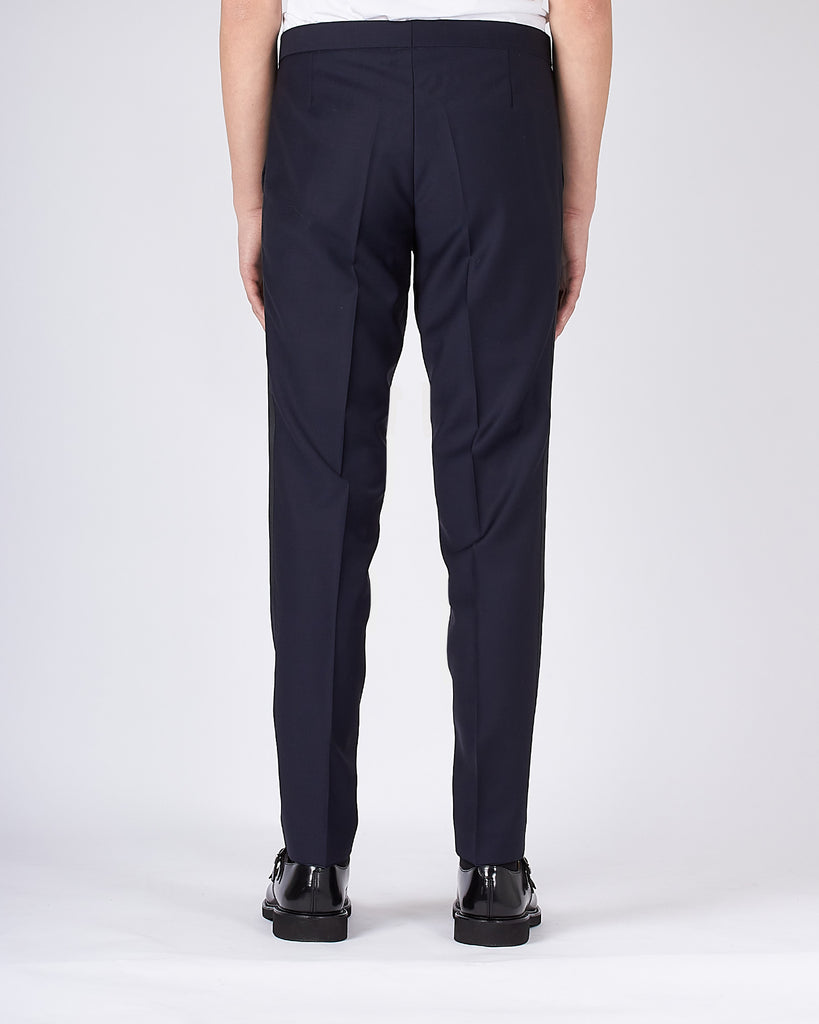 Denz Tuxedo Trousers Blå