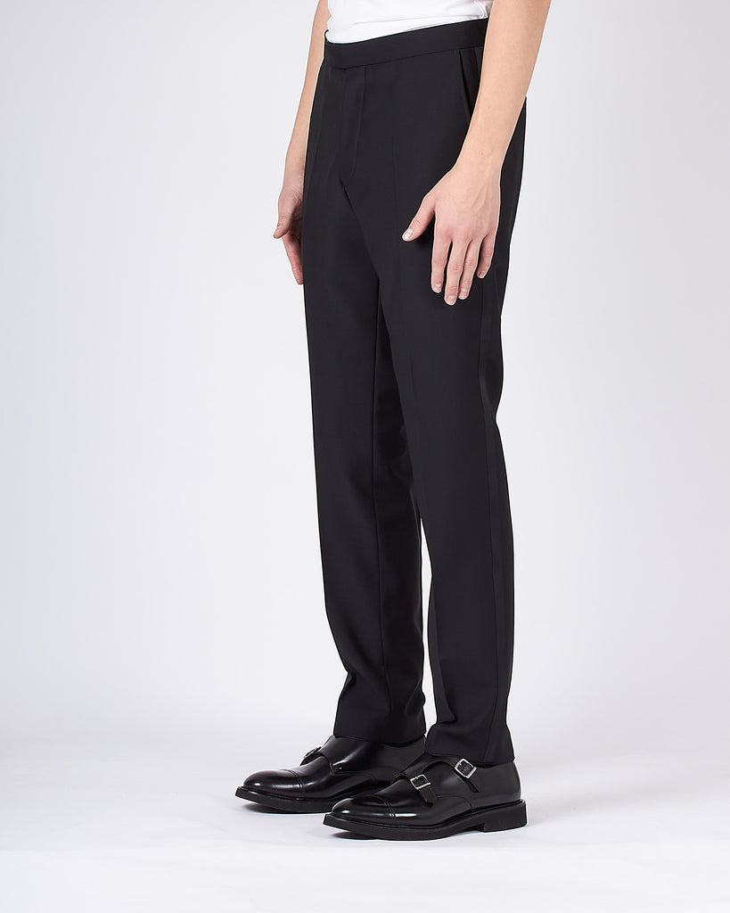 Denz Tuxedo Trousers Sort