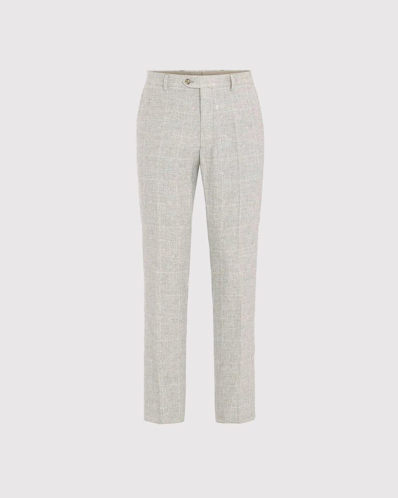 Dandy Trousers Check Sand