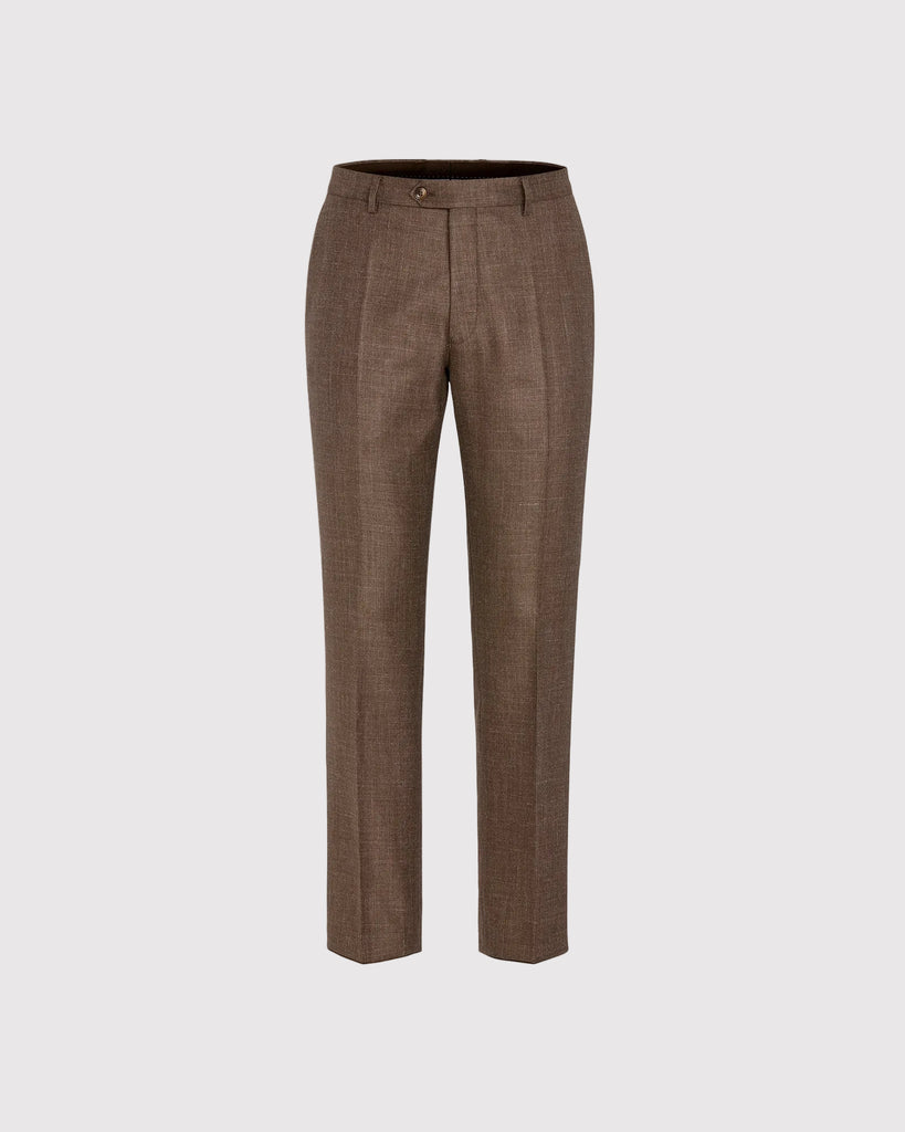 Dandy Trousers Silk Brun