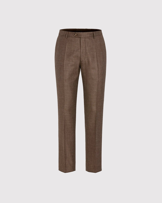 Dandy Trousers Silk Brun