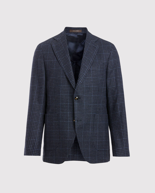 Ferry Patch Check Blå