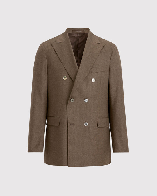 Farris Blazer Melange Brun