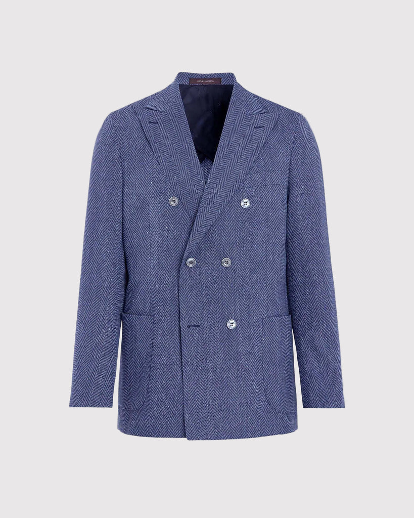 Farris Patch Blazer Blå