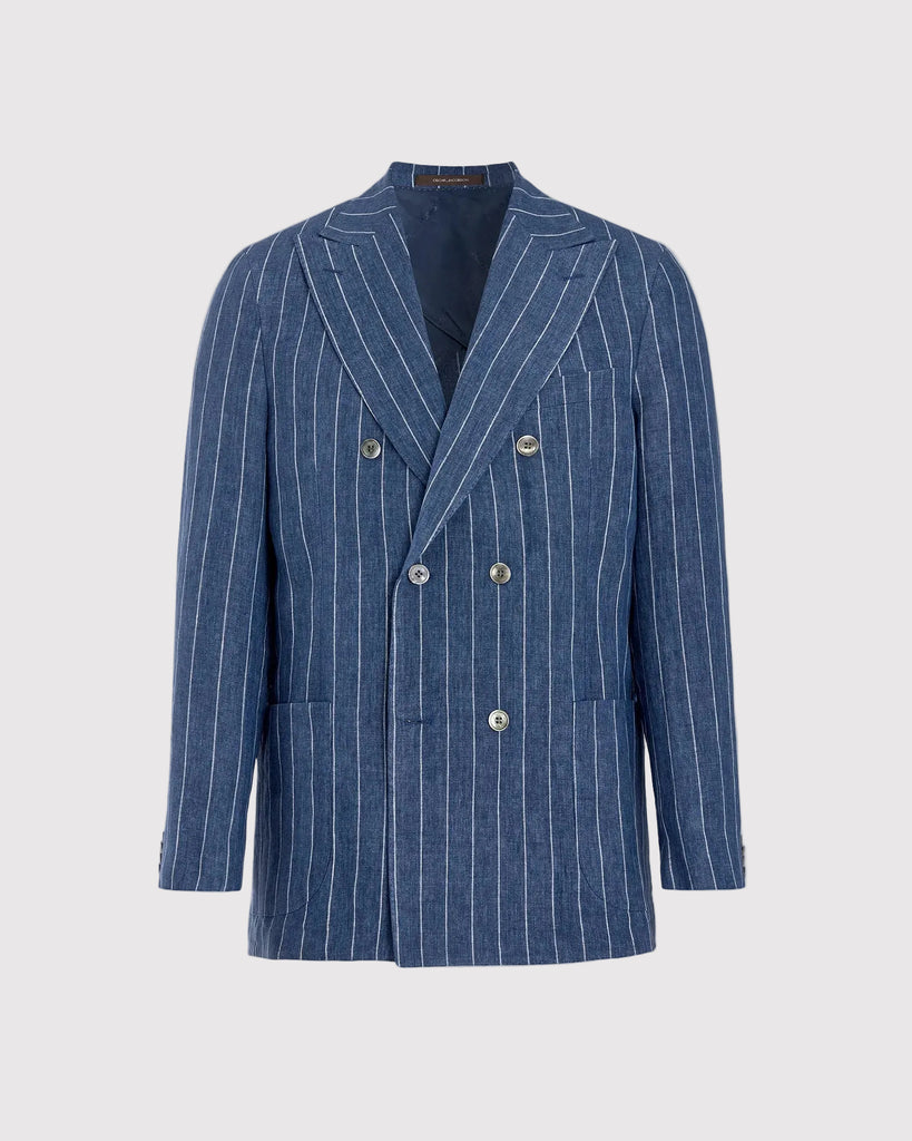Farris Patch Blazer Blå