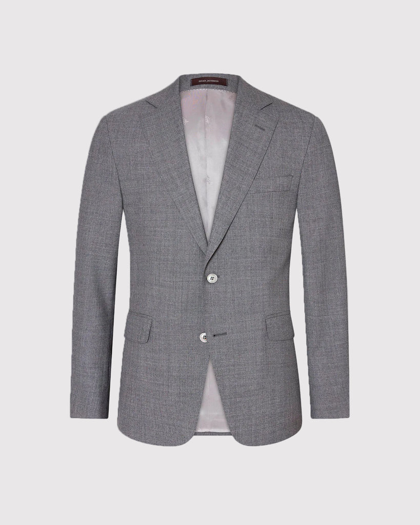 Fogerty Blazer Melange Grå