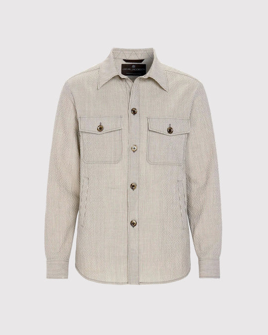 Maverick Jacket Strib Sand
